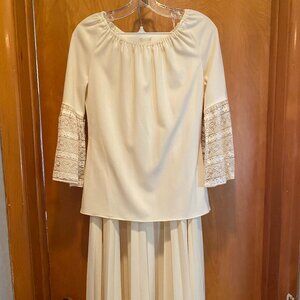 Long skirt/top set